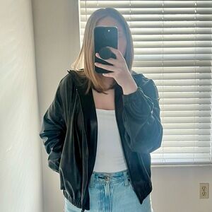 BB Dakota Black Bomber Jacket